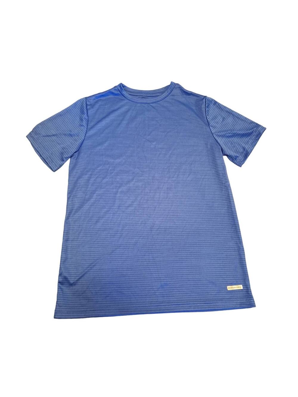 Boys Blue Tek Gear Dry Tek Tee Size Large 14/16